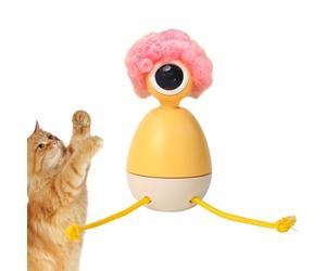 Cartoon for Pets, Electric Kitten Toy | Automatic Cartoon Kitten Cartoning Indoor Toy | Rechargeable Kitten Budget Doll, Intern Kitten Doll