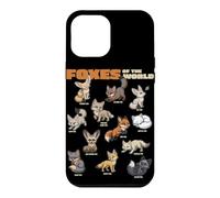 Cartoon Foxes Of The World Breeds Animals Lover Cute Fox Case for iPhone 12 Pro Max