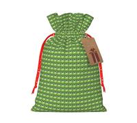 Cartoon Frog 1 Print Gift Versatile Bags Reusable Drawstring Festive Pouches For Party Favors Season