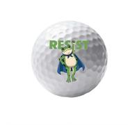 Cartoon Frog Markers Creative Stickers Golf Ball, Cute Turtles Golf Balls, Customise Markers Golfer Gift Golfing Accessories, for Backyard Golfers Practice Soft Ball Personalized Gifts for Men Women