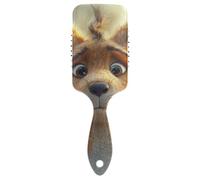 Cartoon Funny Kangaroo gentle brush for fine hair Designed scalp massaging for thick hair with Ergonomic handle cepillos para cabello