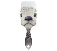 Cartoon Funny Sea Otter Sorrow friendly hair brush Designed head massager for curly hair with Ergonomic handle cepillo para peinar