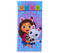 CARTOON Gabby's Dollhouse Beach Towel Microfiber Polyester Kids 245gsm Size 70x140cm Beach Pool