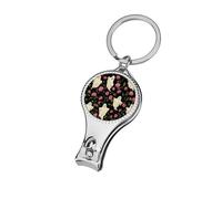 Cartoon Ghosts and Roses Vintage Nail Clippers Toenail Clipper Cutters Professional Nail Trimmer Nail Cuticle Cutter for Women Men