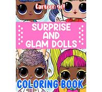 Cartoon Go! - Surprise And Glam Dolls Coloring Book: A Wonderful Book For Relaxation And Relieve Stress