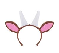 Cartoon Goat Shape Hair Hoop Plush Carnivals Party Headpiece Colorful Cosplay Headband/Tail/Bowtie/Skirts Props Unisex Ladies Girl Bowknot Bow Tie Student Bowknot Adjustable Neck Bow Ties For Women