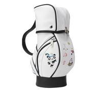 Cartoon Golf Bag - Portable Compact Ball Bag, Ladies Storage Bag, PU Leather Holder Package, Tea Accessory Bag | Transport System for Exercise Training, Course Use, Panda Sling Mini Tote Bag