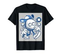 Cartoon Golf Ball Ready to Swing and Punch, Gift for Golfers T-Shirt