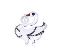 Cartoon Goose Corsage Personality Enamel Animal Brooch Women's Clothing Accessories Party Breastpin