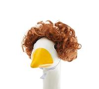 Cartoon Gooses Wigs Costume Pets Decorative Outfits Suitable For Garden Gooses Decors And Festival Pets Photo Animal Cosplay