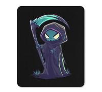 Cartoon Grim Reaper Non-Slip Mouse Pads Vertical Desk Mat Rubber Gaming Mousepad for Computer Laptop Gamer 25 * 30cm