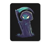 Cartoon Grim Reaper Non-Slip Mouse Pads Vertical Desk Mat Rubber Gaming Mousepad for Computer Laptop Gamer 20 * 25cm