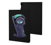 Cartoon Grim Reaper Slim Tablet Cases Compatible with iPad Series Without Pencil Holder Protective Cover Compatible with ipad Pro/ipad Air3(10.5in)