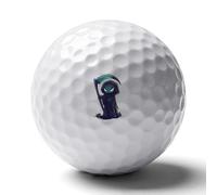 Cartoon Grim Reaper Standard Golf Balls Professional Golf Ball for Boyfriend Father Husband Son Gift