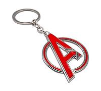 CARTOON GROUP Avengers Metal Keychain with Enamel Logo Pendant, 14x9.5 CM - MV15579