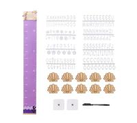 Cartoon Growth Height Ruler for Wall, Cute Cartoon Height Ruler for Wall, Precise Growth Measurement Chart, Fun and Decorative Height Measurement for Kids' Room and Living Spaces