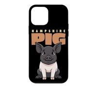 Cartoon Hampshire Pig Farm Animal Lover Cute Pigs Case for iPhone 12 mini