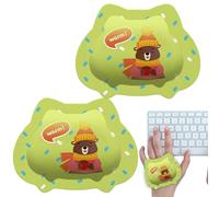 Cartoon Hand Warmer, Winter Hand Warmer, 2 x Air Activated Hand Heater with Animal Pattern, Portable Hand Foot Warmer, Pocket Hand Warmer for Winter and Cold Weather