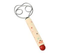 Cartoon Hand Whisk, Anti-Slip Handle Baking Gadgets for Bakers, Food-Grade Danish Dough Whisk for Bread & Cake Mixing, Easy Clean Hand Mixers for Baking & Pastry Making