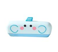 Cartoon Harmonica, Portable Music Early Education 6.69x2.36in Breath Control Training, Washable Kids Blow Instrument, Cartoons Harmonicas for Toddler Development