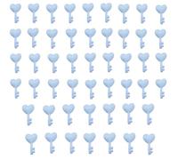 Cartoon Heart Key Patches Padded Appliques Handmade Hair Accessories Lovely Hair Barrettes