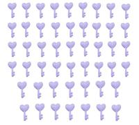 Cartoon Heart Key Patches Padded Appliques Handmade Hair Accessories Lovely Hair Barrettes