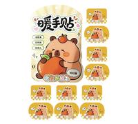 Cartoon Heat Patch, Air Activated, 12.6x9.4cm, Pocket Warmer Pack, Toes & Hands Warmer, Body Safe, For Outdoor, Hiking, Pocket, Feet, Home, Dorm, School, Camping, Backpacking, Fishing