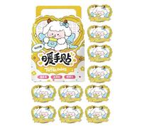 Cartoon Heat Patch, Air Activated, 12.6x9.4cm, Pocket Warmer Pack, Toes & Hands Warmer, Body Safe, For Outdoor, Hiking, Pocket, Feet, Home, Dorm, School, Camping, Backpacking, Fishing