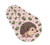 Cartoon Hedgehog Car Air Fresheners 4 Pcs Funny Hanging Car Air Fresheners Cute Long Lasting Scented Mirror Hanging Decoration Ornaments Gift For Men Women Round Shape