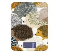 Cartoon Hedgehog Cute Colorful LCD Display Food Scale Cute 11lb/0.18oz, 5kg/5g Digital gram Scale with 4 Unit for Meal Prep Espresso Roasting (Batteries not Included)