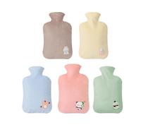 Cartoon Hot Water Bottle Water Filling Explosion-Proof Cartoon Portable Hot Water Bag for Women Girls Hand Warmer Winter Hot Water Bottle Small