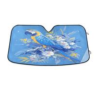 Cartoon Hyacinth Macaw Windshield Sun Shade for Women Foldable as seen on tv Products Parasol para parabrisas delantero