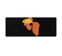 Cartoon Japanese Fish Non-Slip Mouse Pads Funny Desk Mat Rubber Laptop Writing Mat for Gamer Office Home 30x80cm