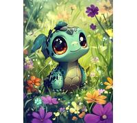 Cartoon Jigsaw Puzzles for Adults 6000 Piece Jigsaw Puzzles for Adults 6000 Pieces Jigsaws Puzzle Turtle Educational Games, Stress Relief Fun Smart Games, Gifts for Friends Family, Home Decor g-836