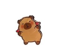 Cartoon Kapibala Clip Refrigerator Magnets for Note Photos Decoration Strong Hold Home Office Decors Photo Holder for Metal Surfaces