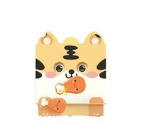Cartoon Keyboard Keychain Magnetic Press Face Changing Cute Cat Creative Fun Sounding Children's Keychain Stress Relief Gift