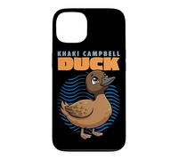 Cartoon Khaki Campbell Duck Waterfowl Animal Lover Cute Duck Case for iPhone 13