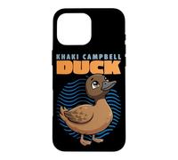 Cartoon Khaki Campbell Duck Waterfowl Animal Lover Cute Duck Case for iPhone 16 Pro Max