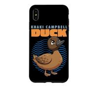 Cartoon Khaki Campbell Duck Waterfowl Animal Lover Cute Duck Case for iPhone XS Max