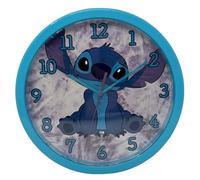 CARTOON Kids Analogue Wall Clock 25cm for Children's Room Playroom (Stitch)