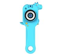 Cartoon Kids Science Microscope Display 180° Photo Video Built In Lightweight Educational Toy For Exploration Educational STEM Toy Microscope