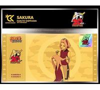 CARTOON KINGDOM Naruto Shippuden Sakura Golden Ticket 20th Anniversary