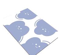Cartoon Kitchen Table Top Drain Pad, Splash-proof Heat Insulation, Table Top Water Absorption Pad, Bowl And Plate Water Control Pad, Drying Pad Beside The Pool(Blue,30*40cm(technical cloth))