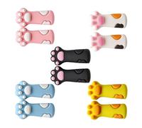 Cartoon Kitten Paw Shape, Pencil Tip Cover, Chew-proof Silicone Protective Cap for Children, Students, Drawing, Writing, Safe Cap