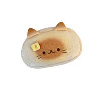 Cartoon Kitten Pencil Case Portable Pen Organiser Large Compartment for Writing Tool Cosmetics Storage School Supplies Soft Kitten Themed Cosmetic Bag