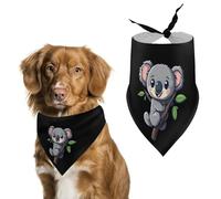 Cartoon Koala Dog Bandana Pet Scarf for Small Medium Large Dogs Triangle Bibs Photo Prop Gift