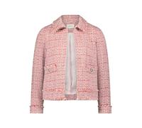 Cartoon Ladies Tweed Blazer Jacket with Pockets, Multi-Colour, 22" Short Length, Straight Fit, Size 4845, Pink, 14