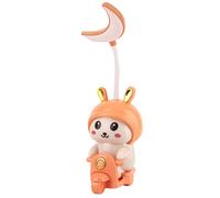 Cartoon Led Desk Lamp Cute Animal Ride Motorcycle Shape Usb Charging Table Eye Care Light For