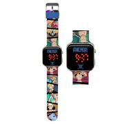 CARTOON LED Screen Digital Wrist Watch Silicone Band Kids, One Piece, Strap
