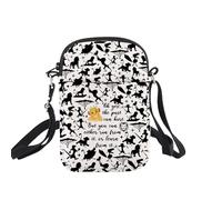 Cartoon Lion Crossbody Bag Lion Lover Gifts Oh Yes The Past Can Hurt But The Way i See It Cartoon Characters Shoulder Bag
